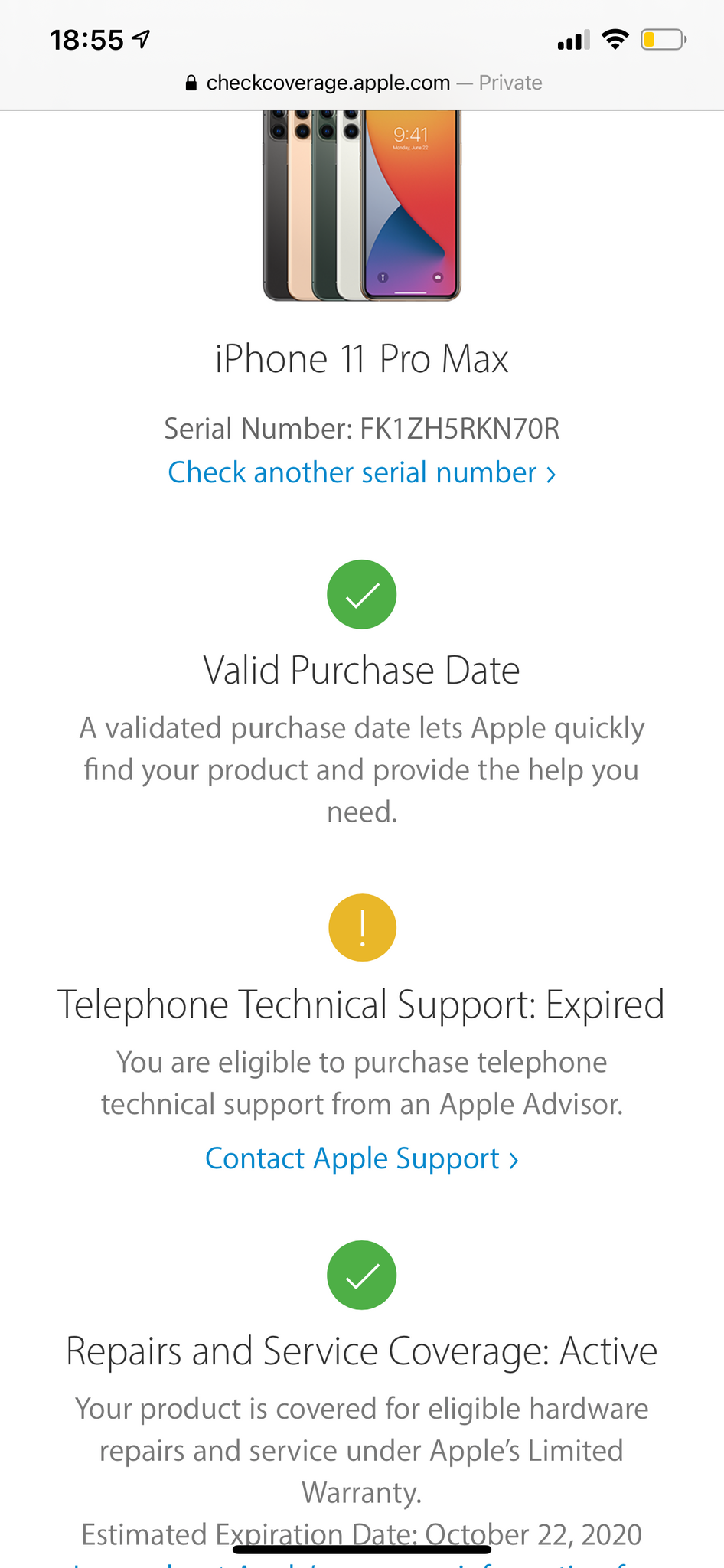 iPhone 11 PRO MAX 64GB