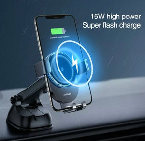 15W Car Phone Holder Wireless Charger Car Mount for Air Vent